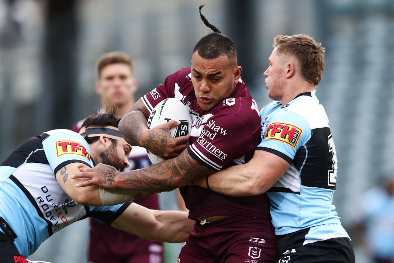 Addin Fonua-Blake will make an in-person apology to NSW anti-discrimination bosses as Manly vow to help eliminate derogatory terms for people with a disability.