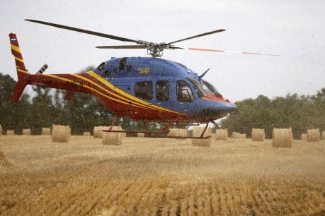 Pilot critically injured in NSW helicopter crash