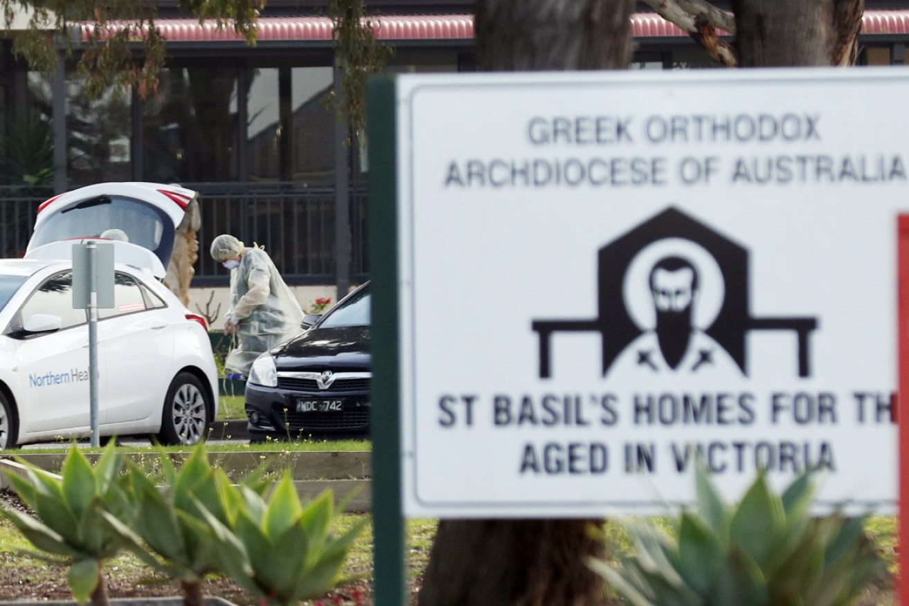 St Basil's aged-care home in Melbourne is linked to dozens of lost lives.