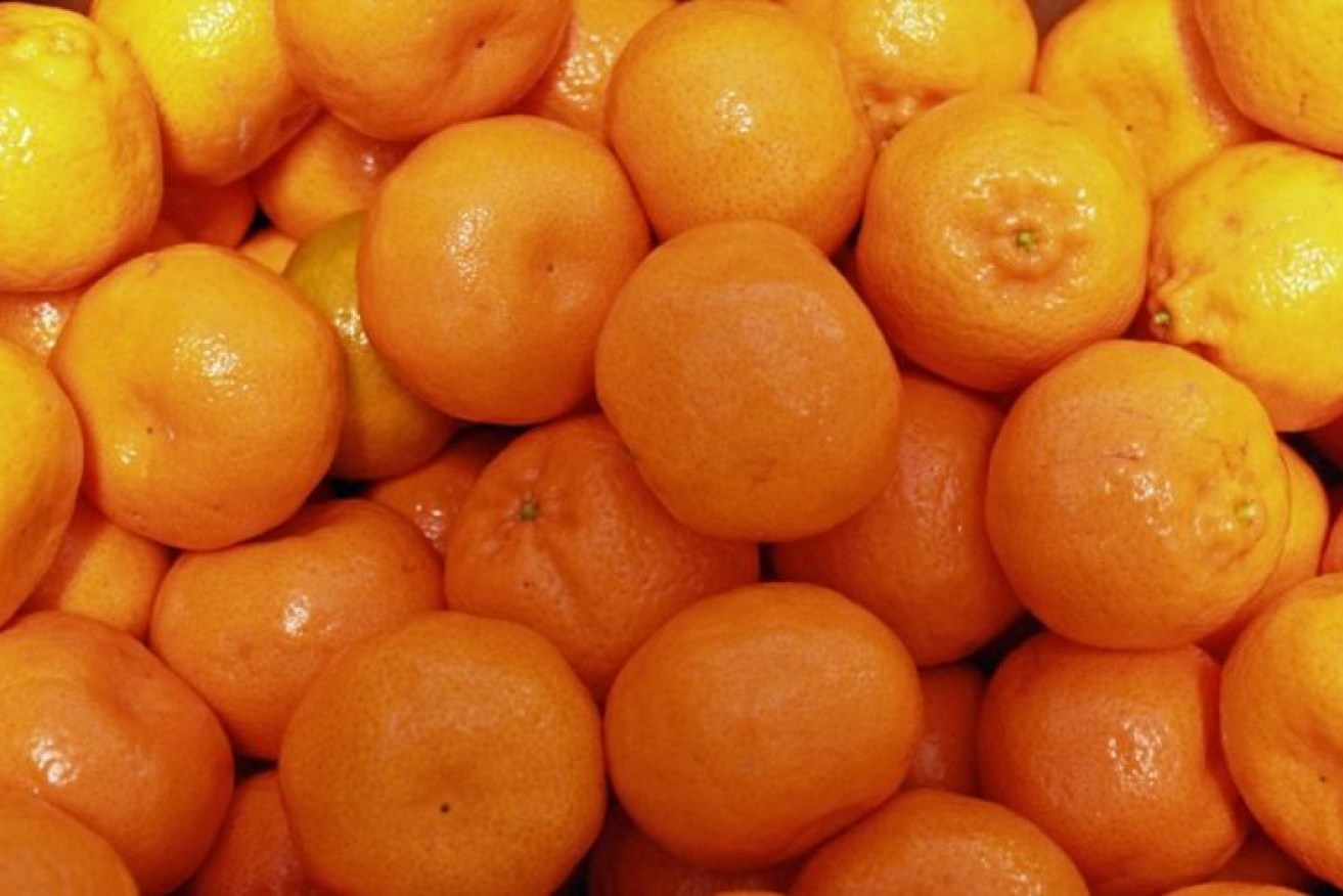 A customer reported finding a needle in a mandarin at an Adelaide Woolworths store.