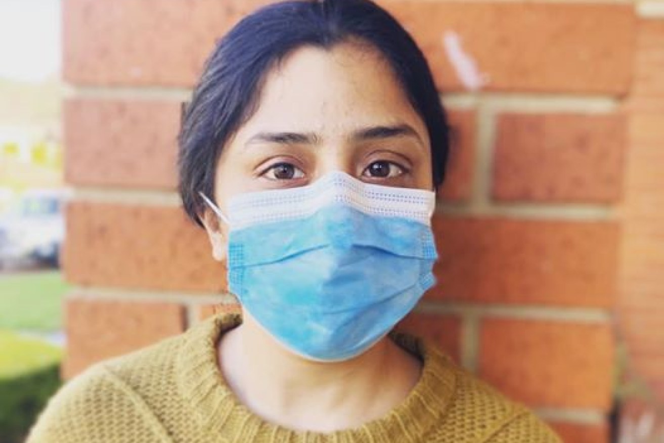 Melbourne woman Adrika Sri Bawan said mandatory face masks will pose a challenge to those with a hearing loss. 