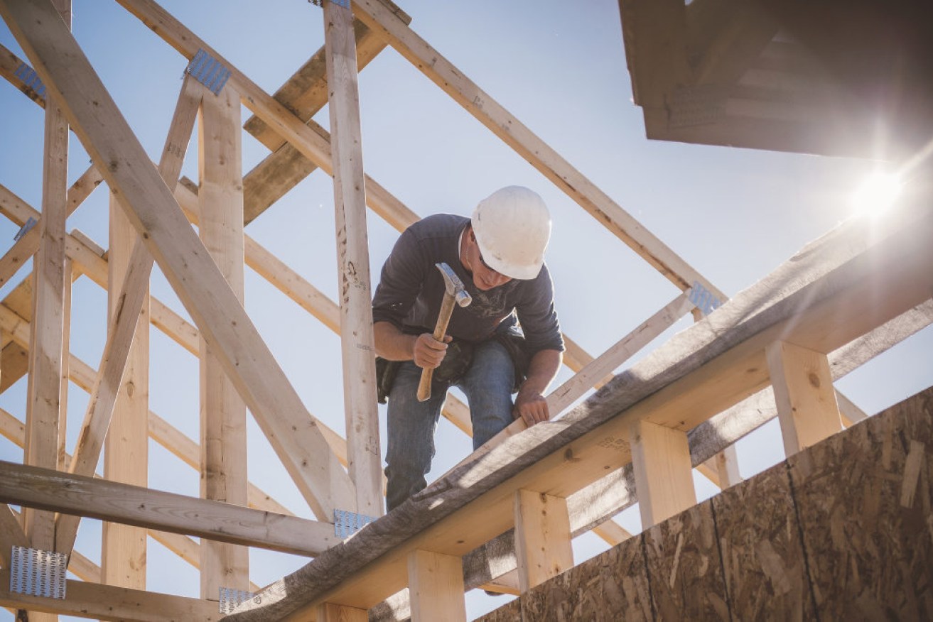 Salvaged softwood from Kangaroo Island will be used to ease an acute shortage of building timber.