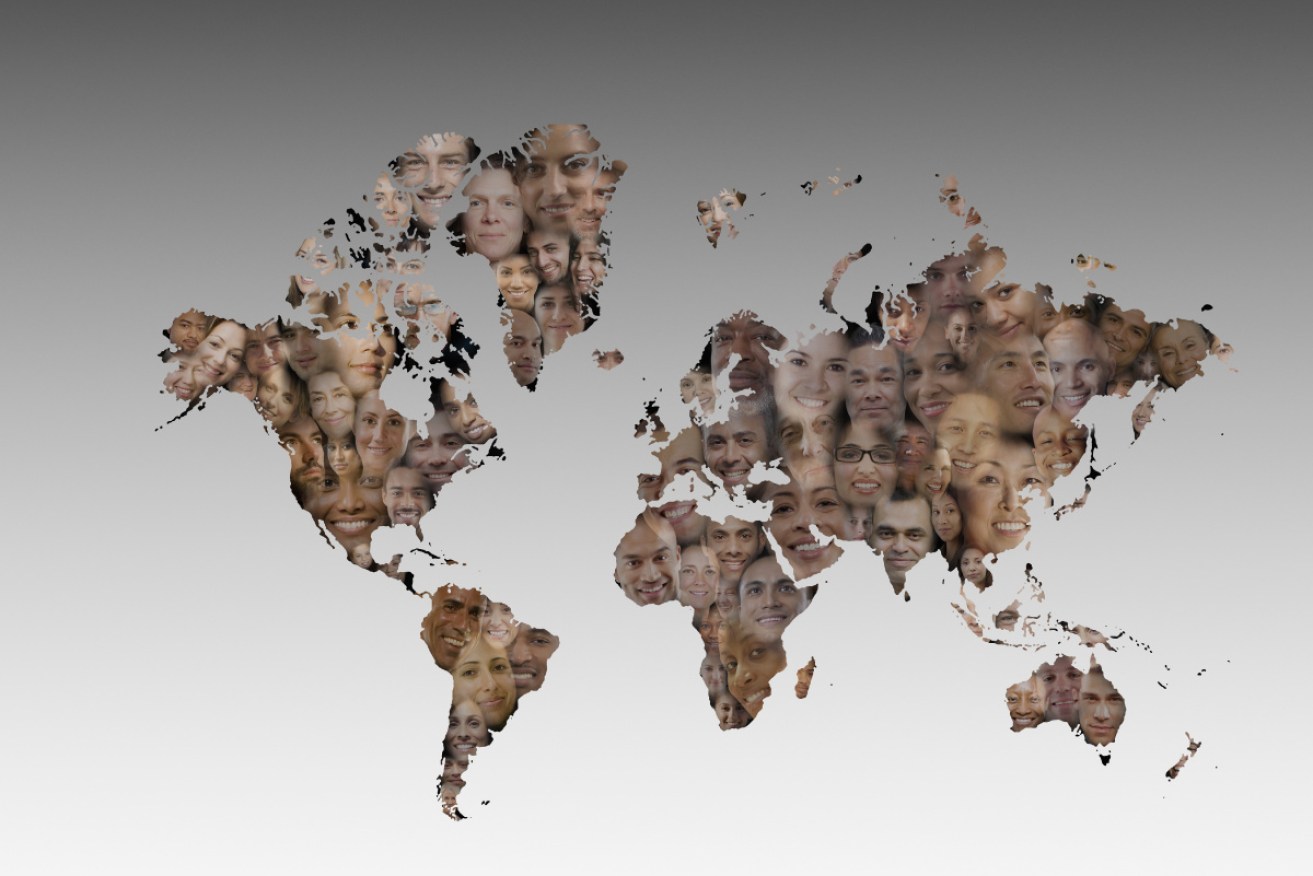 The world's population is set to peak in about 40 years, and then drop away by about a billion people.