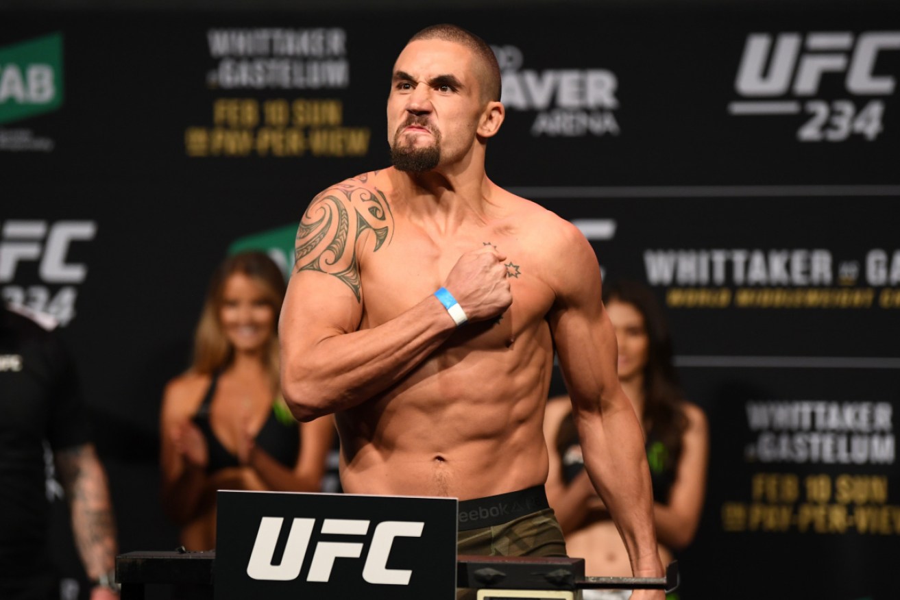 Former middleweight champion Robert Whittaker is keen for another UFC title shot.  
