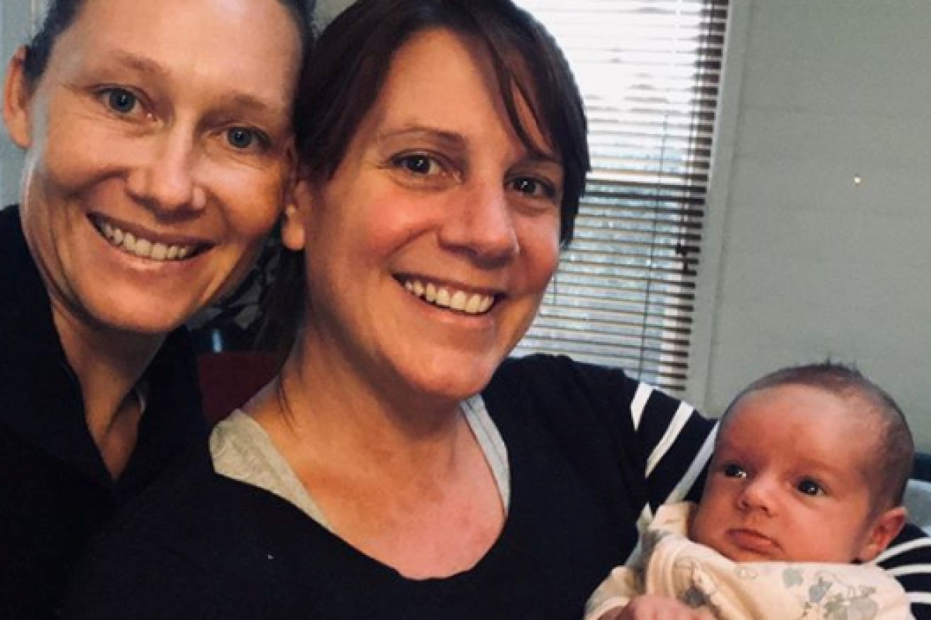 Tennis star Samantha Stosur and her partner Liz welcome their new baby girl.
