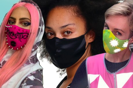Aussies embrace masks as a fashion statement