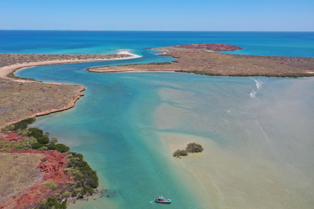 The Murujuga site where the underwater archaeological site was uncovered.