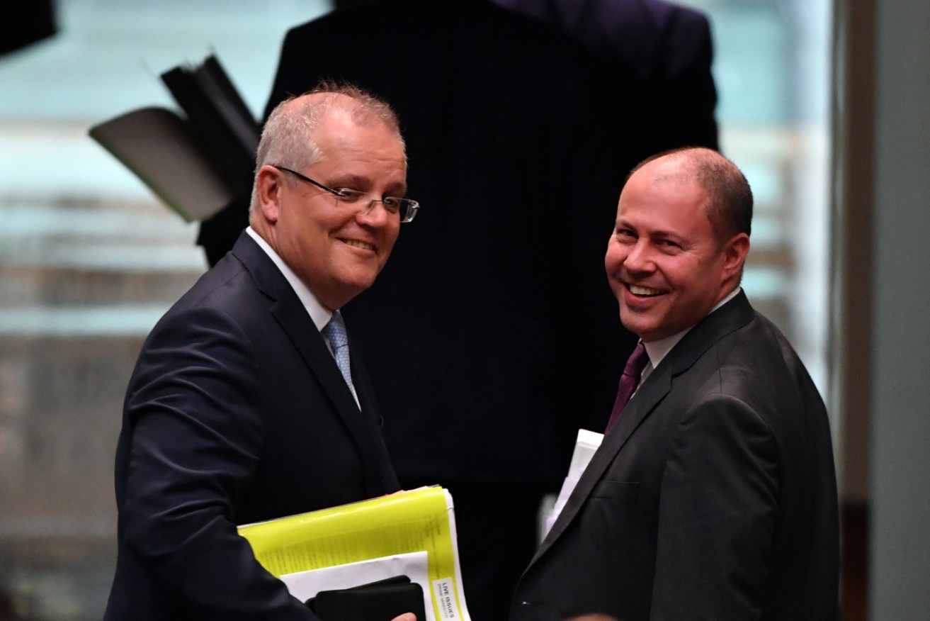 Josh Frydenberg and Scott Morrison have backed away from assumptions about vaccines and borders