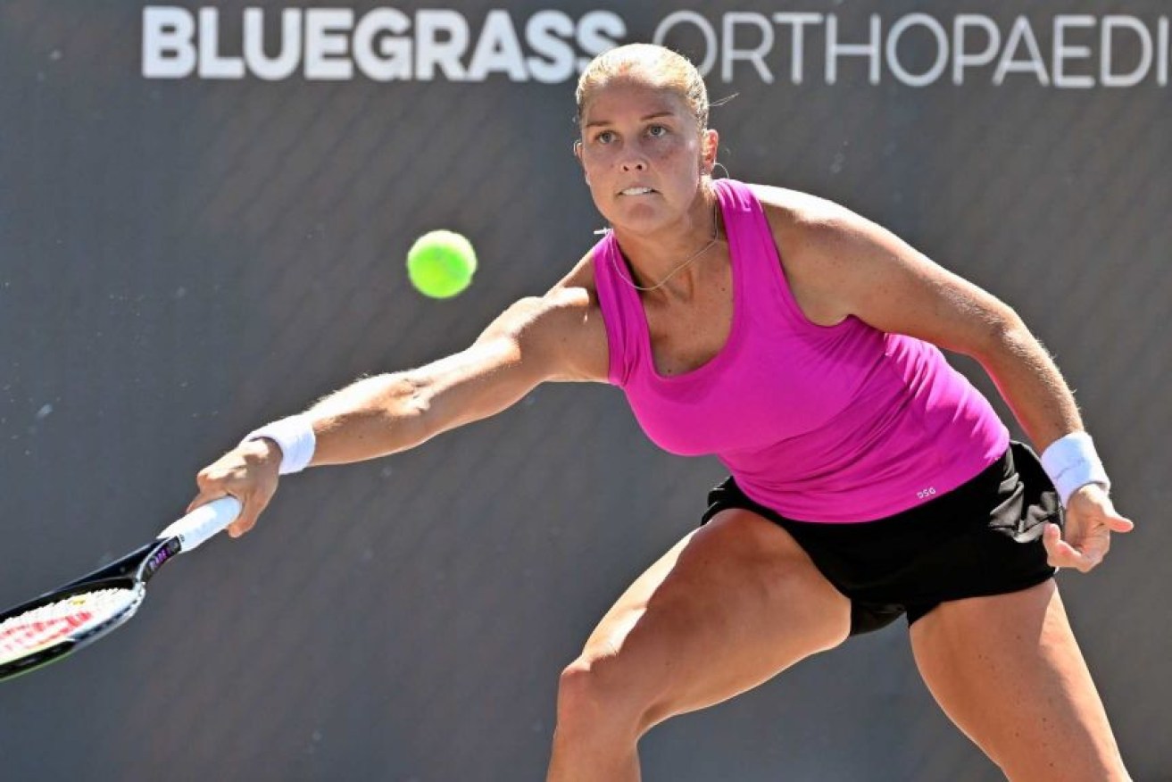 Shelby Rogers reached her first WTA semi-final in four years with the win.