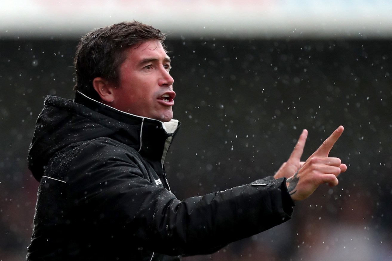 New coach Harry Kewell hopes to turn around Oldham Athletic. 