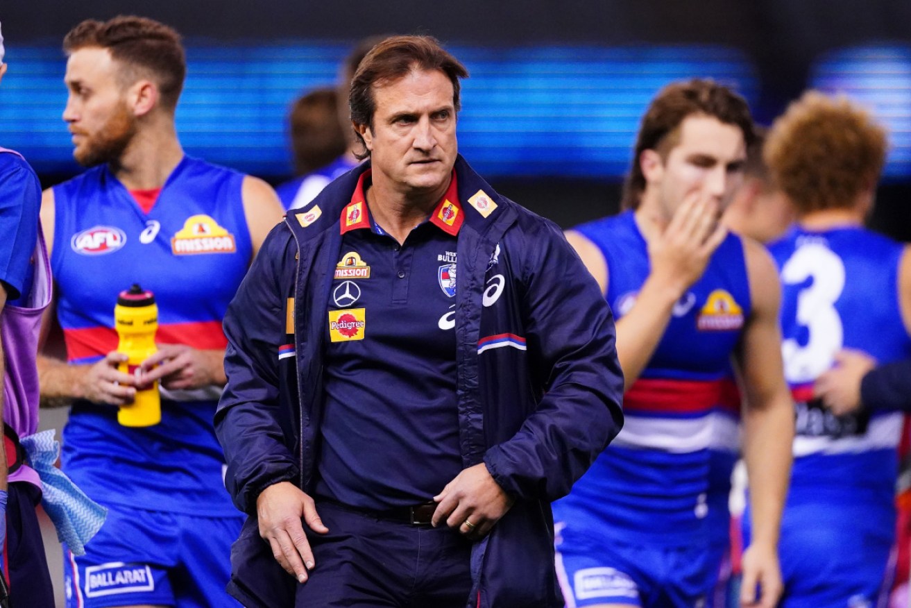 Western Bulldogs coach Luke Beveridge says AFL fines are a serious matter. 