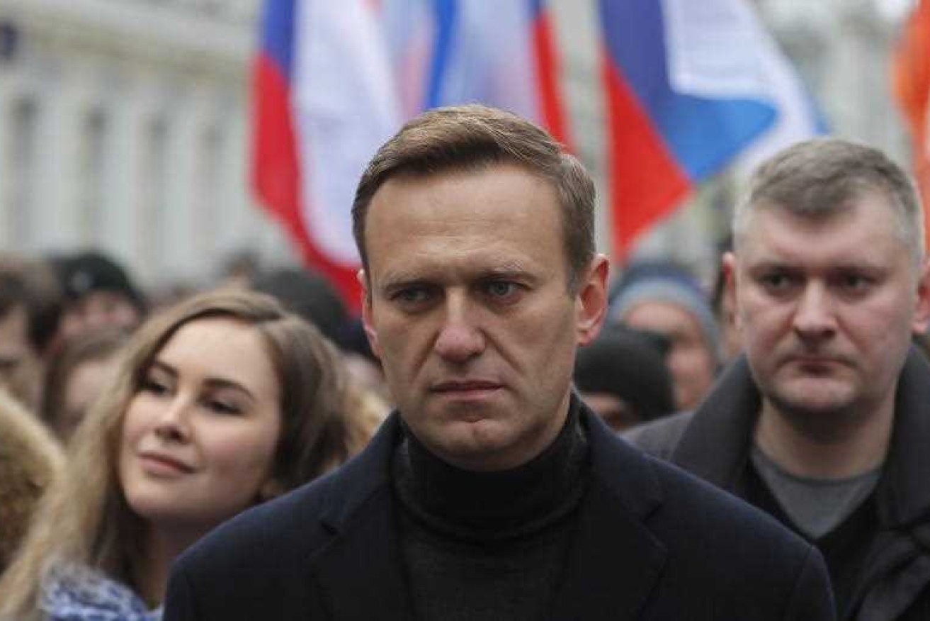 Russian opposition leader and anti-corruption activist Alexei Navalny.