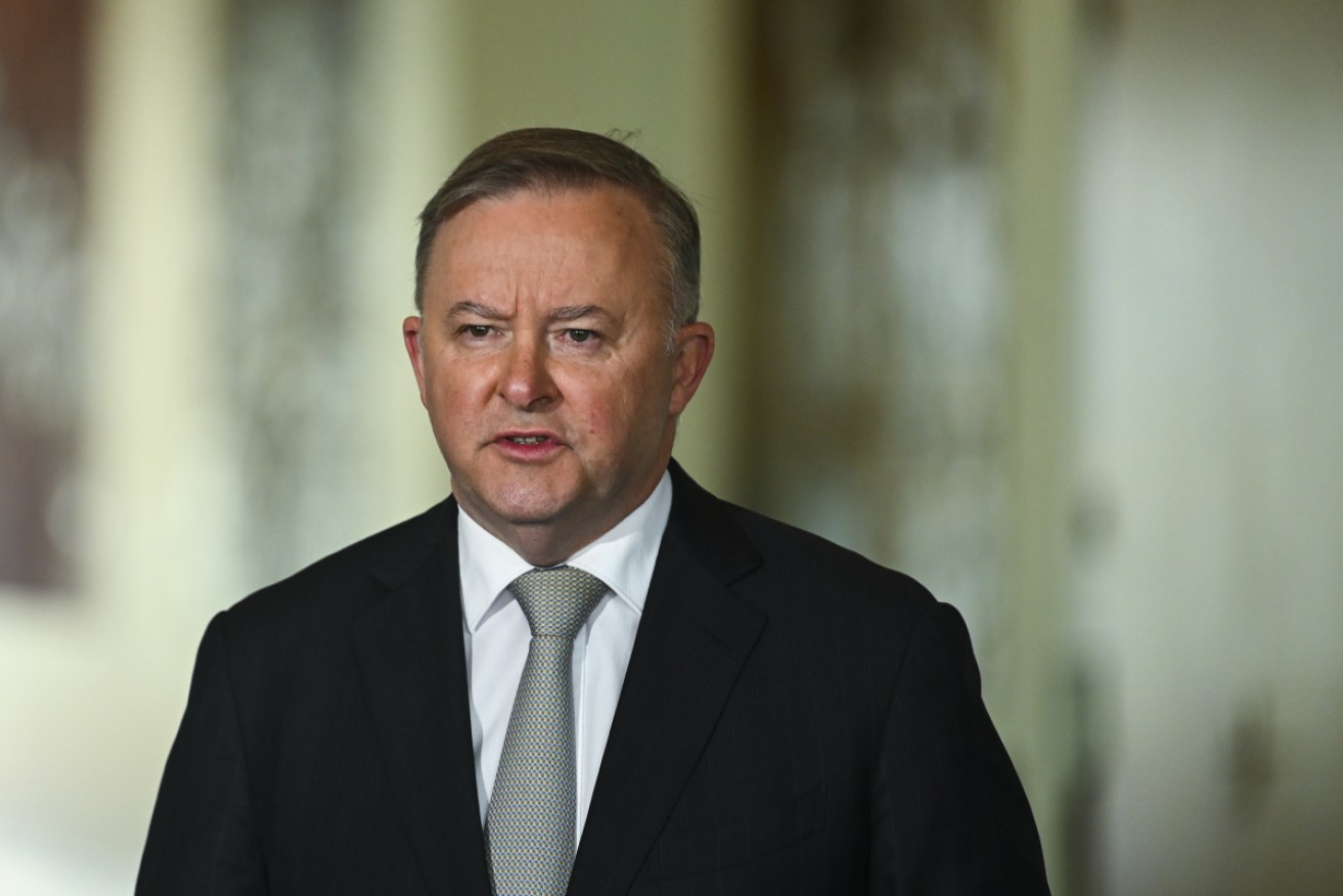 The federal government has "dismally failed" Victoria, Anthony Albanese says.