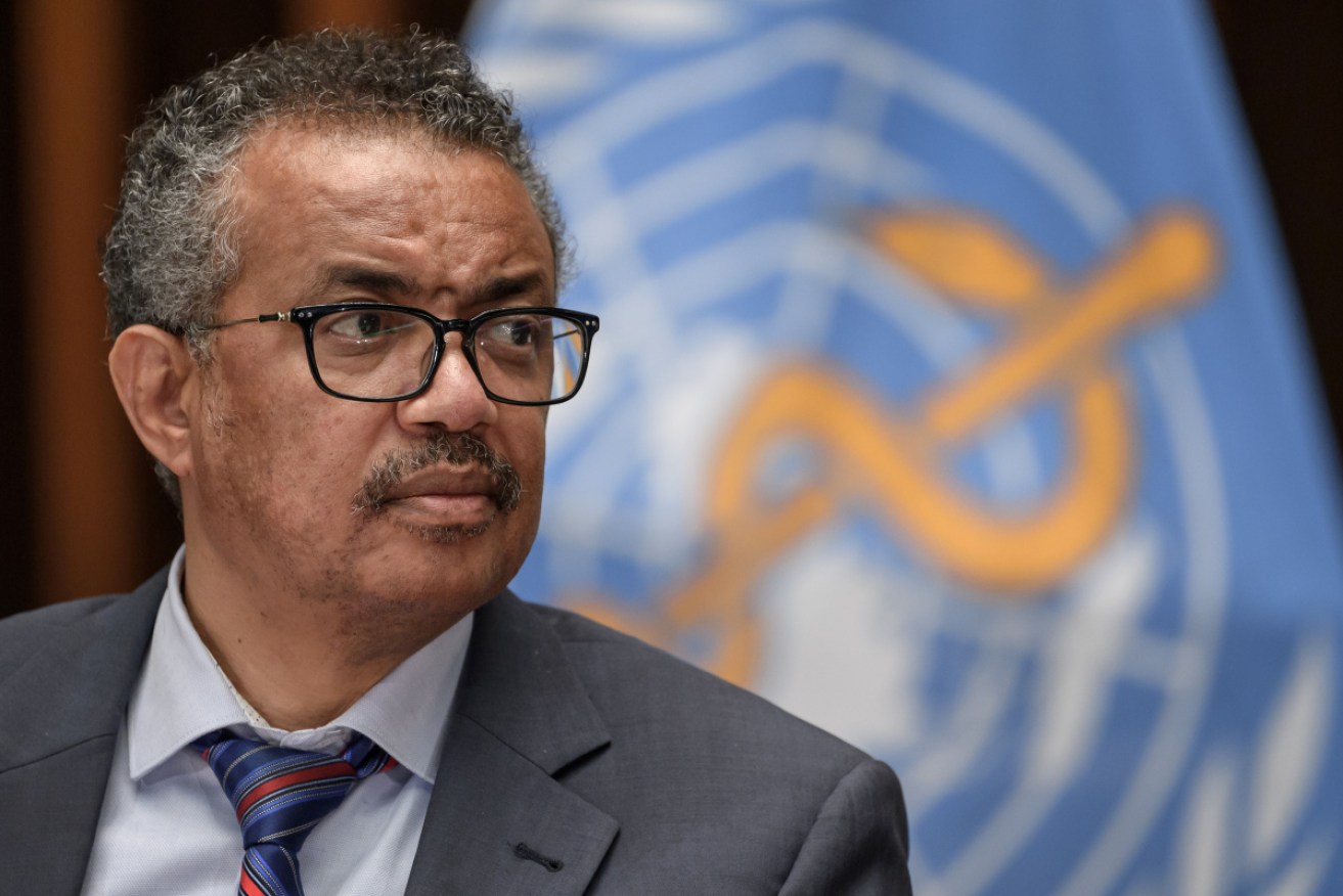 WHO director-general Tedros Adhanom Ghebreyesus makes a milestone declaration on the pandemic.
