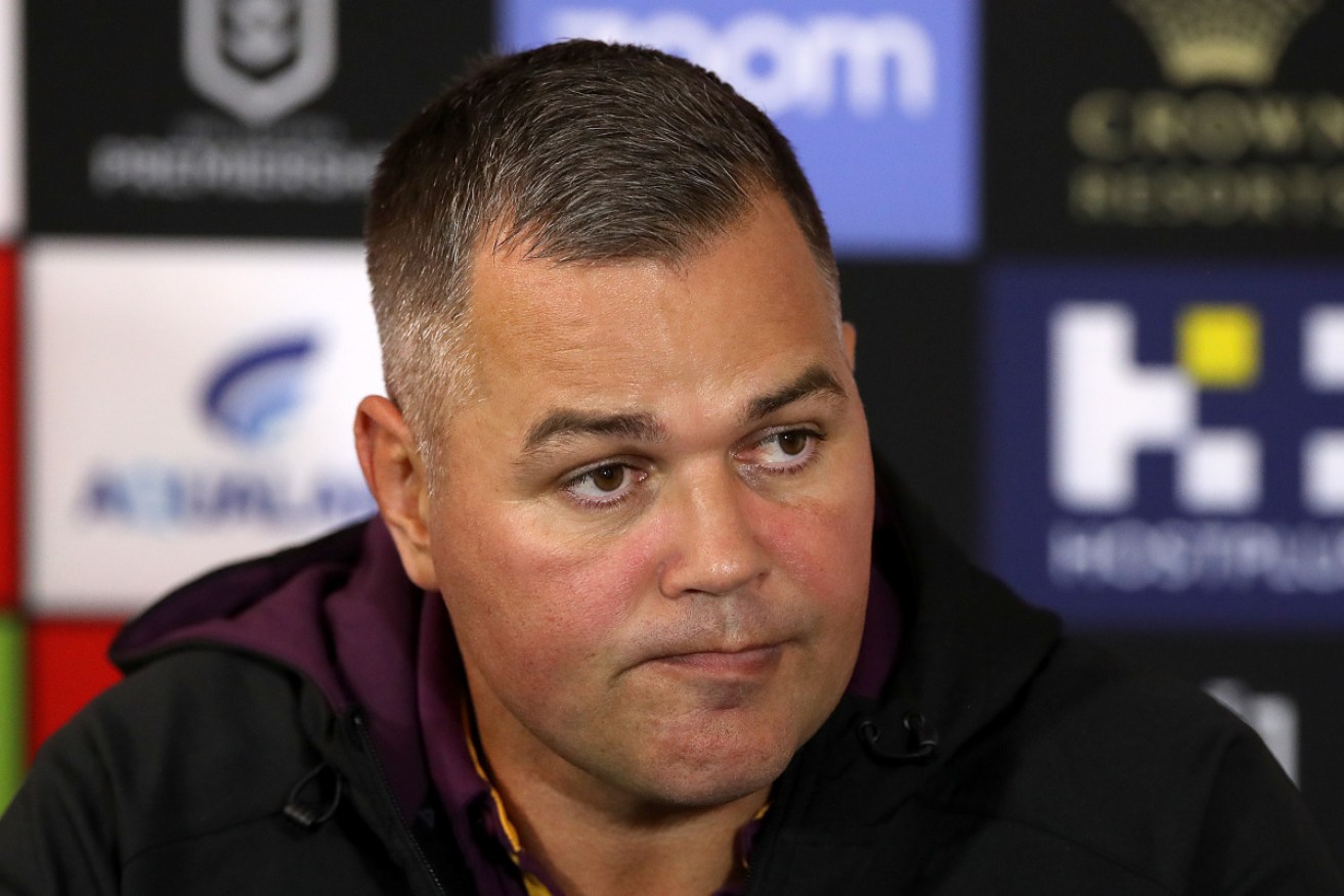 Embattled coach Anthony Seibold has received support from South Sydney stars as he contends with online trolls.