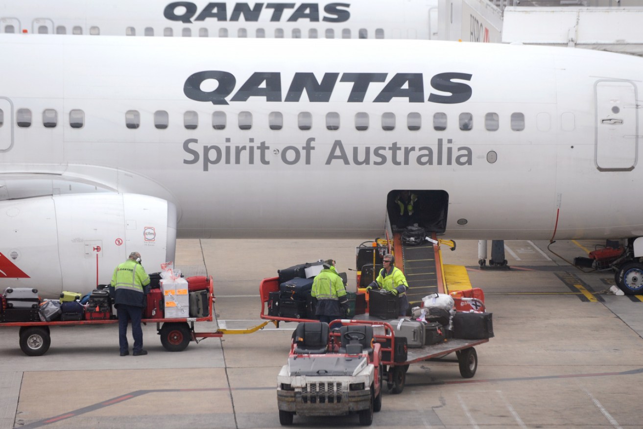 The outsourcing decision affected ground staff at 10 Australian airports, including Sydney and Melbourne.