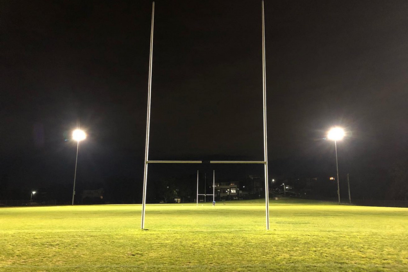 The Old Saleyards Reserve in North Parramatta, where the alleged stabbings occurred.