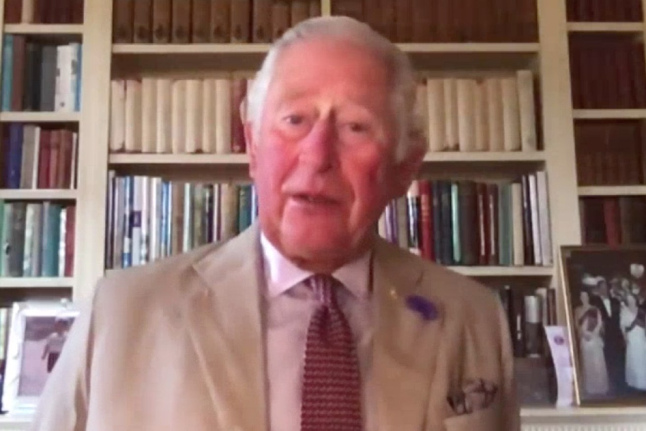 Prince Charles has spoken of his fondness for Victoria in a message to support the state.