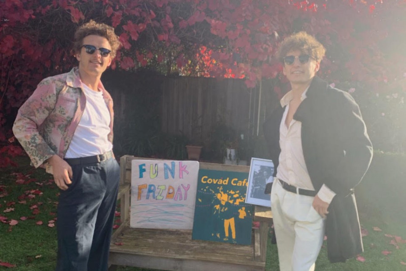 The Bromley-Lynch twins have started their own virtual cafe to help others cope with COVID-19.