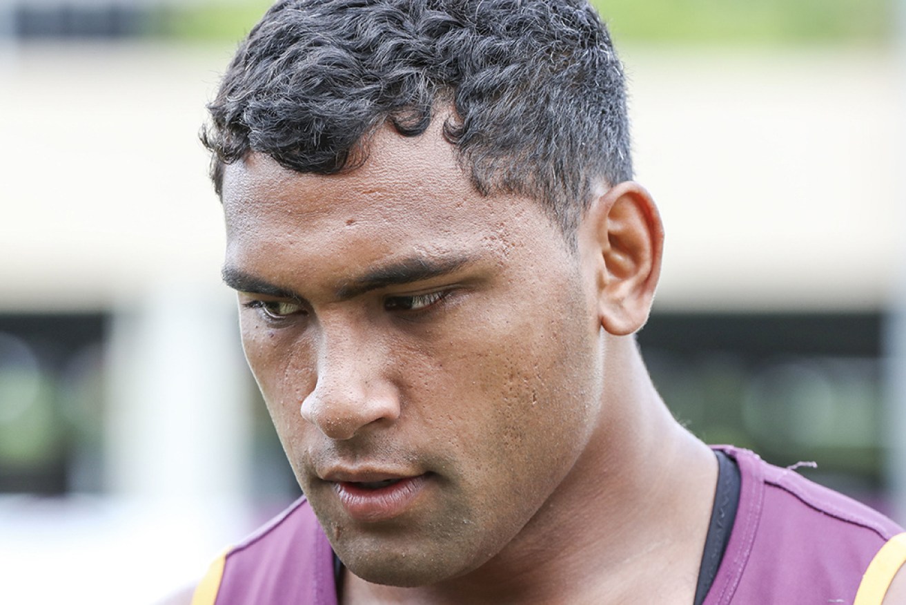 Tevita Pangai Jr is in danger of losing his Brisbane Broncos contract.