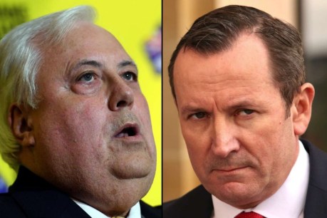 Clive Palmer cites &#8216;injury to his feelings&#8217; in suing WA Premier