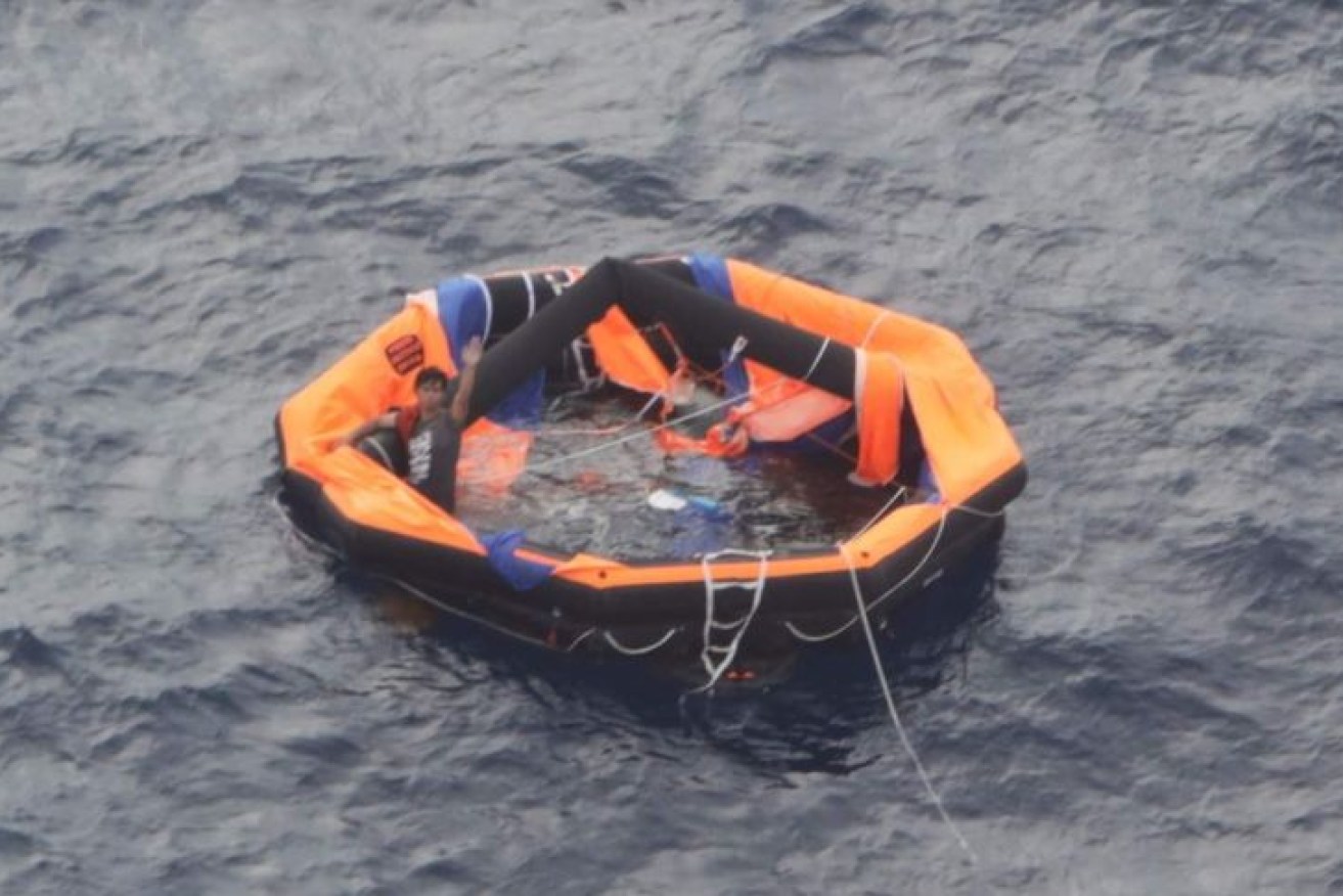 A rescue crew located the 30-year-old sailor about 4:00pm (local time) on Friday.