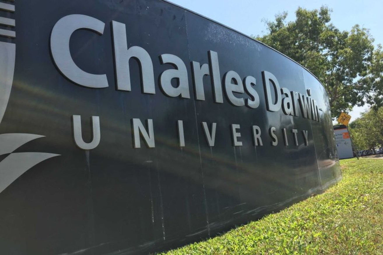 Charles Darwin University had recently struggled with funding pressures.