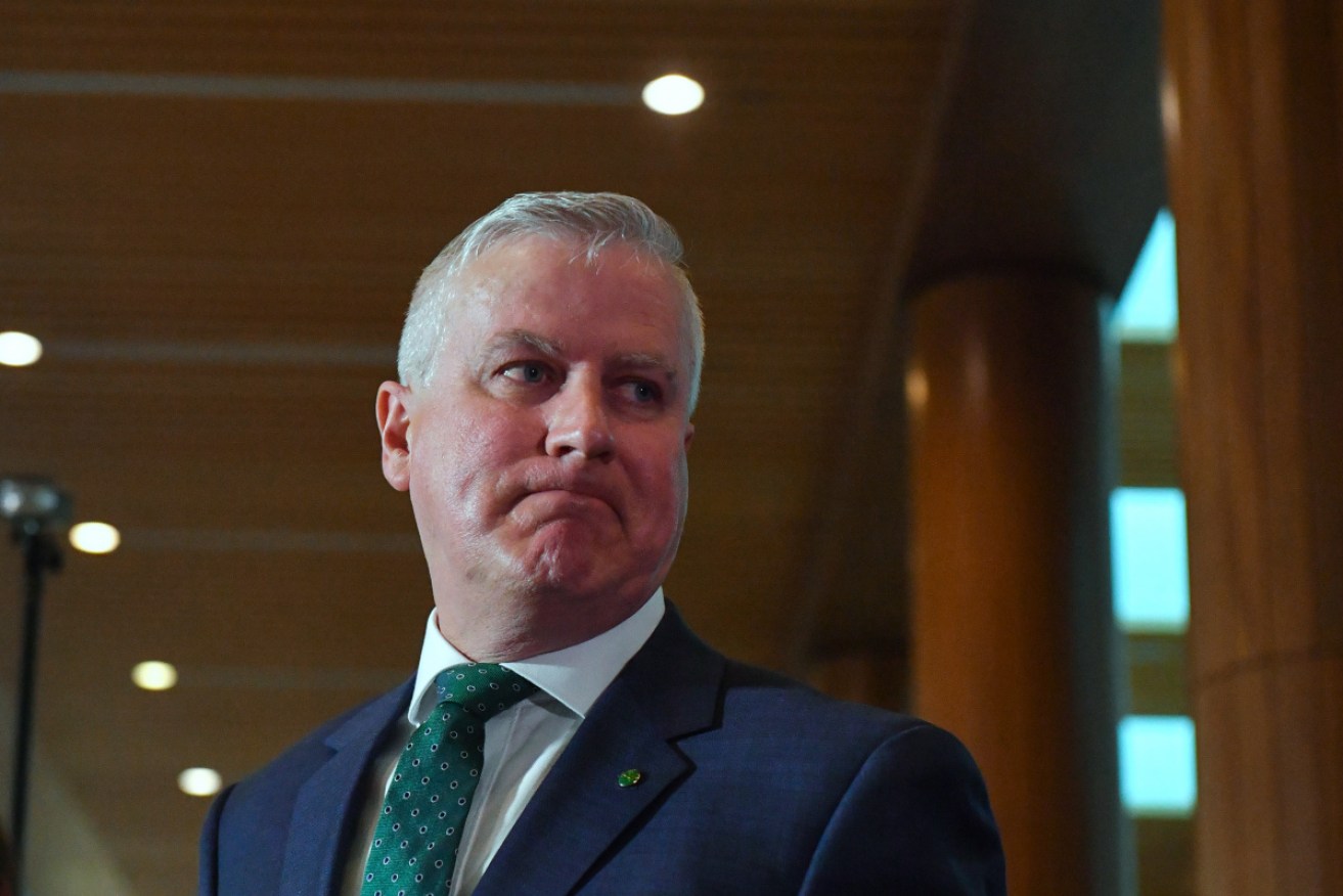 Michael McCormack said he is "disappointed"