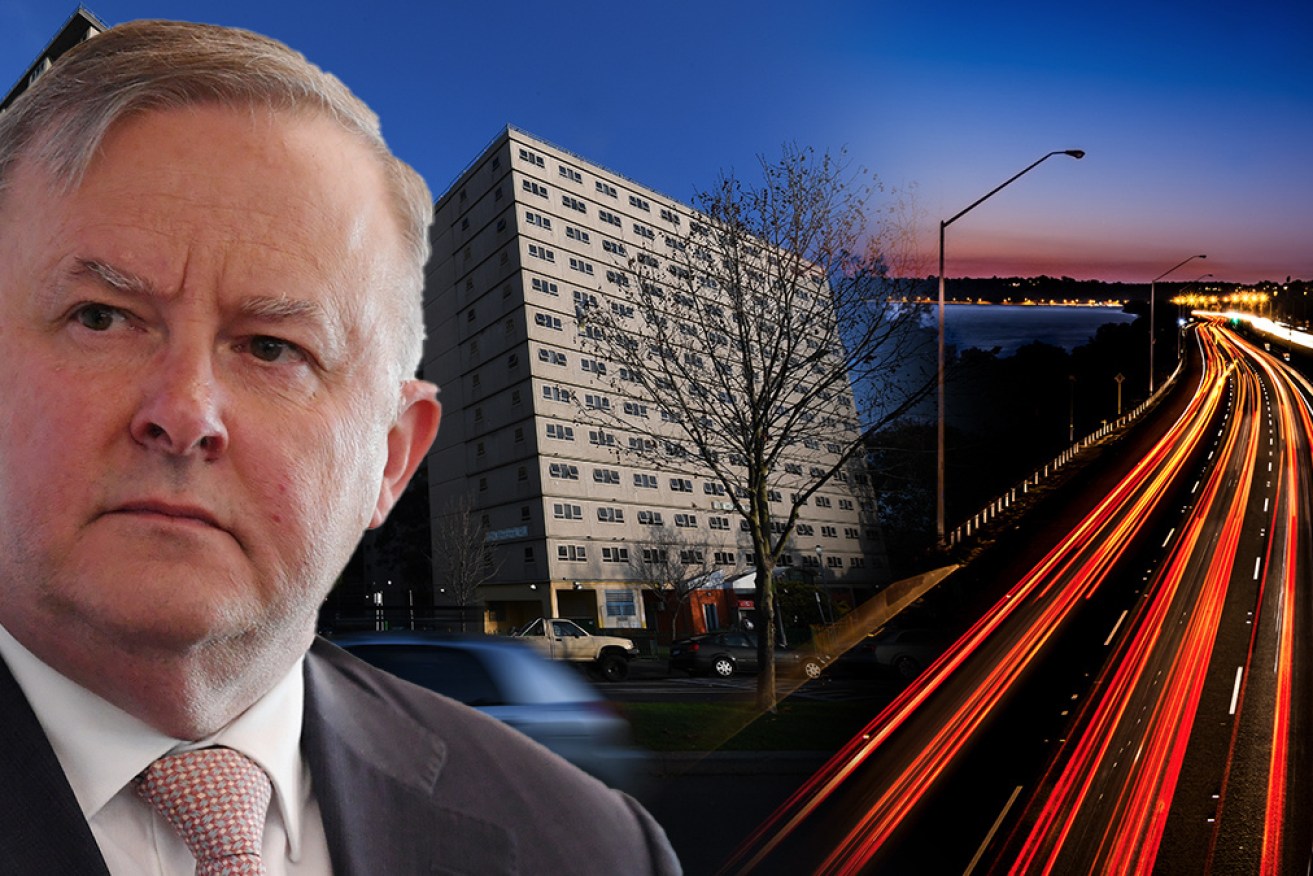 Opposition leader Anthony Albanese says investing in infrastructure and social housing is vital to the economic recovery.