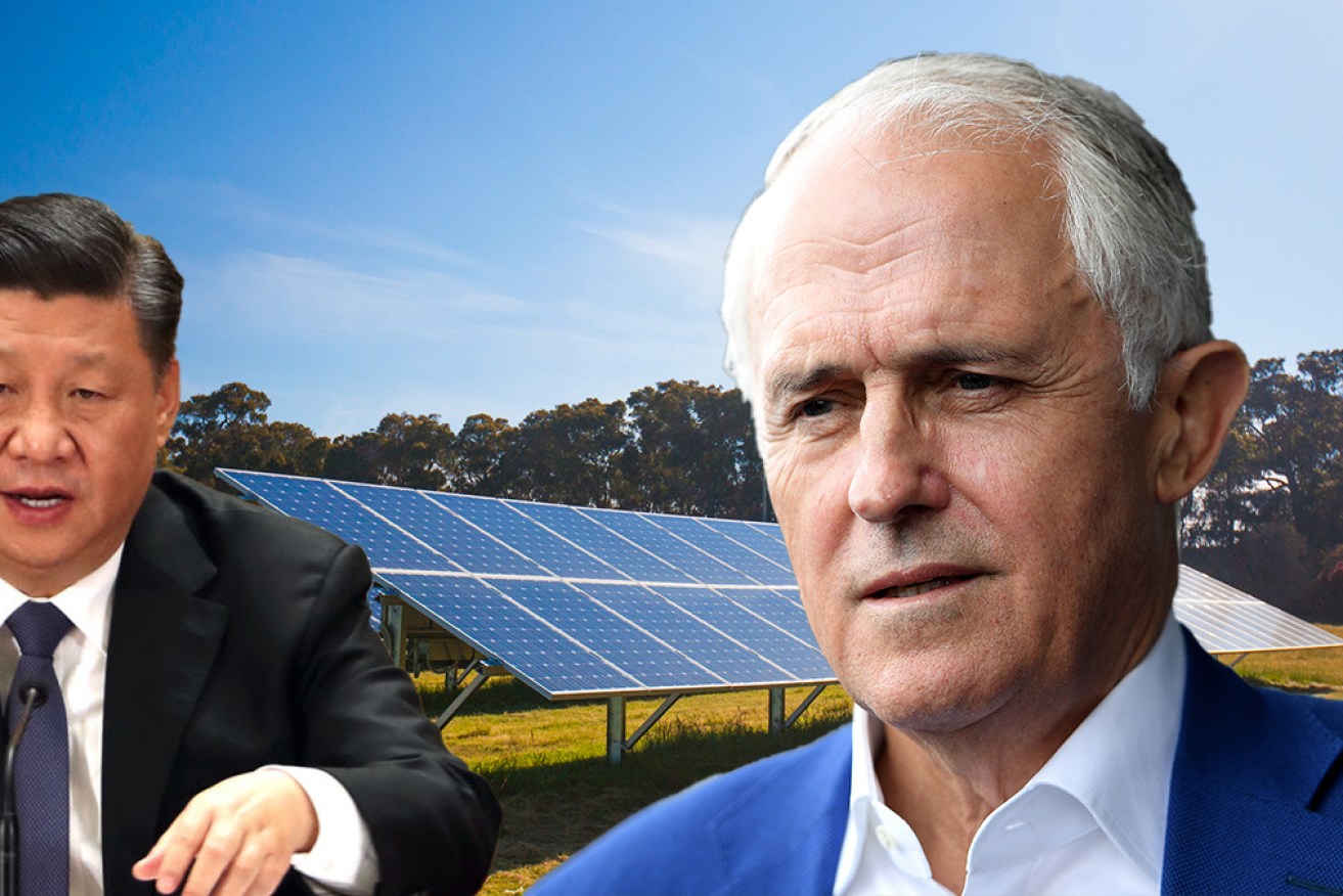 China's net-zero target will boost investment in renewables around the world, says Malcolm Turnbull.
