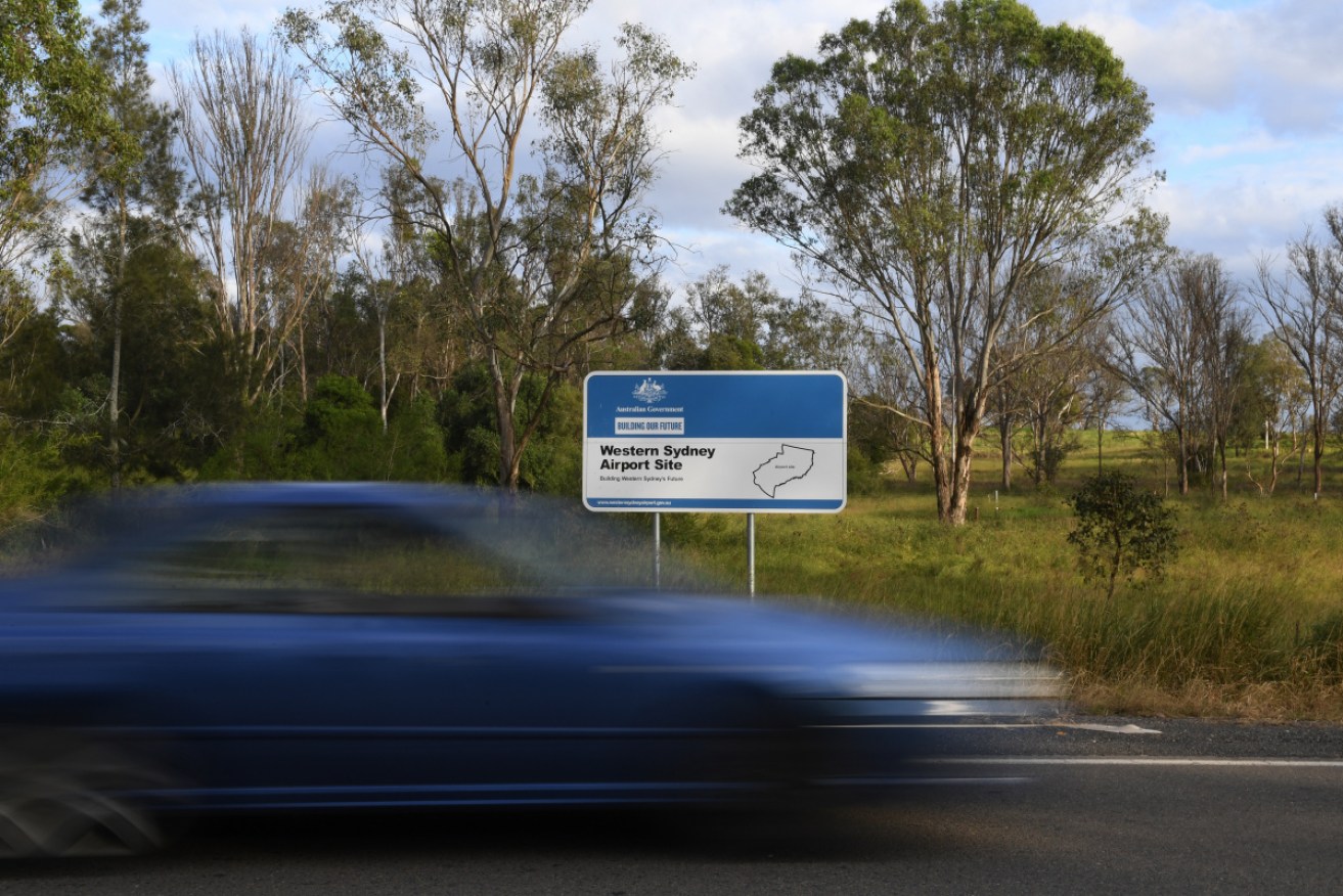 The land was purchased for a second runway at the Western Sydney airport.