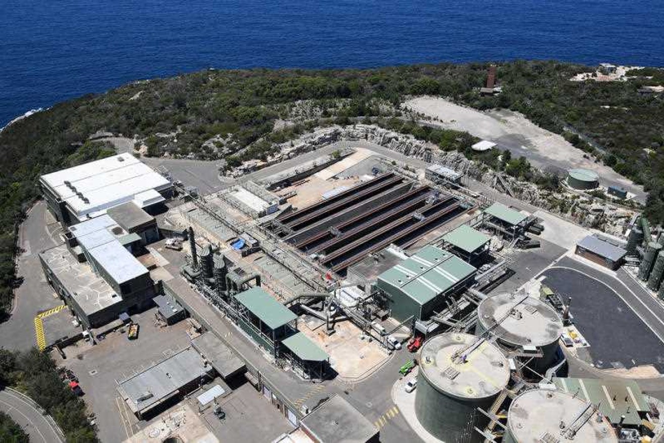 The North Head Wastewater Treatment Plant in Sydney. 