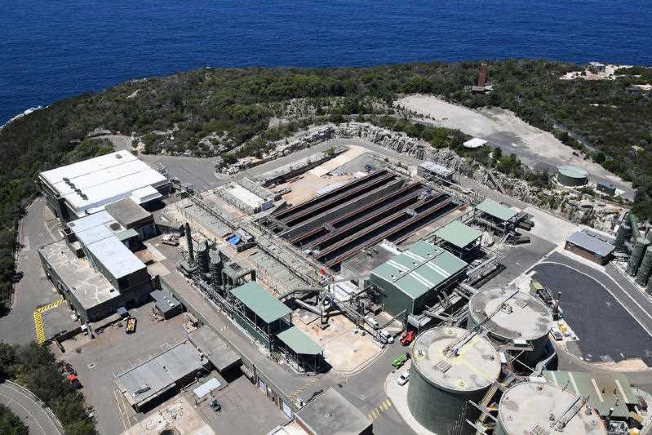The North Head Wastewater Treatment Plant in Sydney.