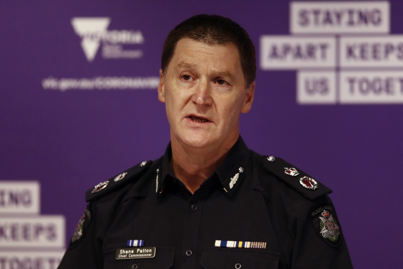 Victoria Police Chief Commissioner Shane Patton has flagged the possibility of more protests. 