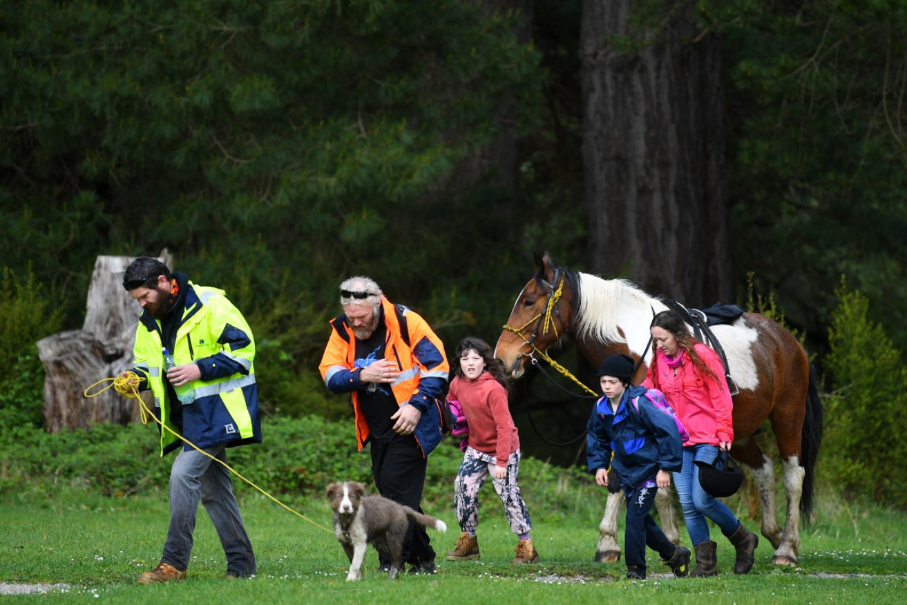 Warburton locals assisted in the search for William Wall .