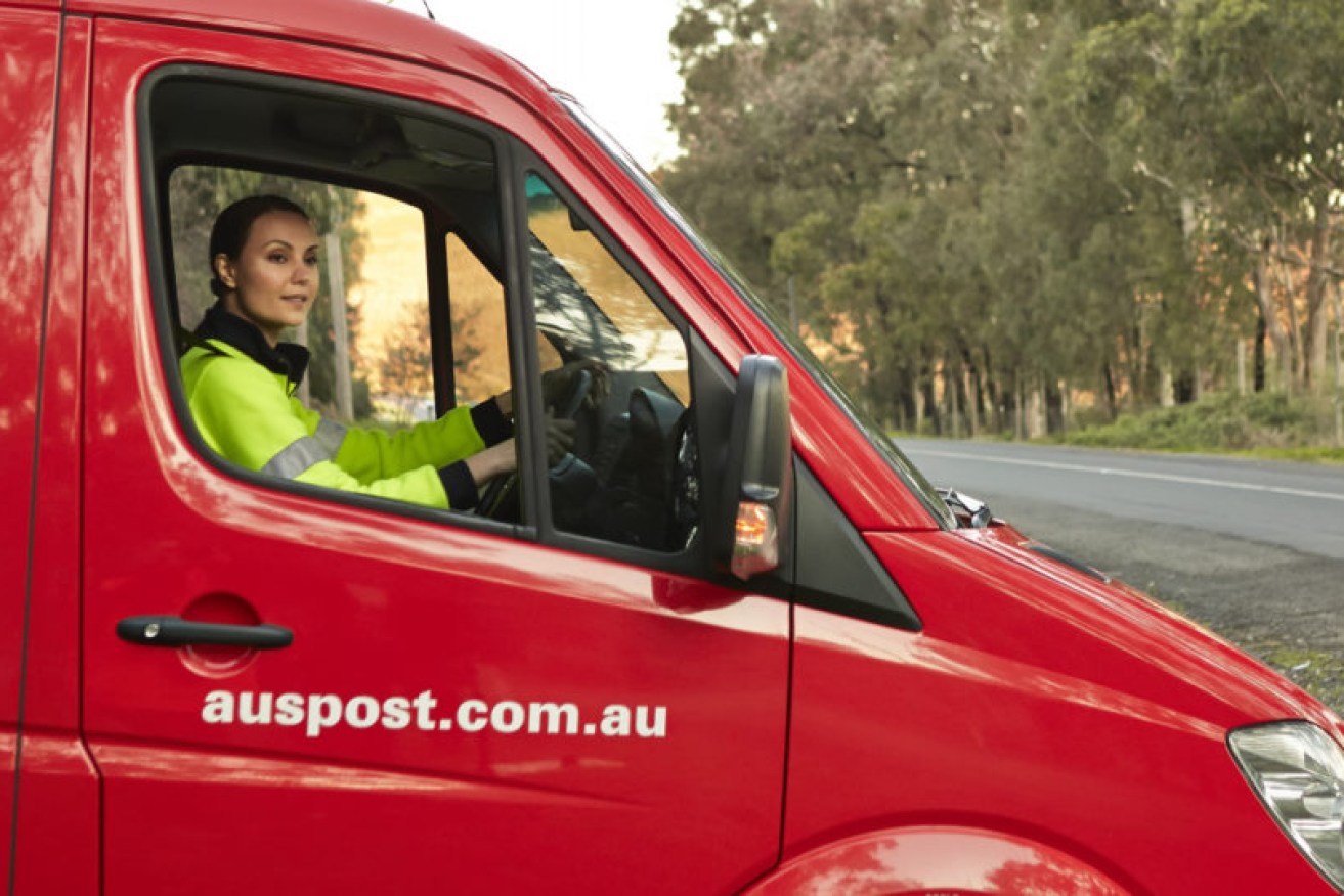 Australia Post has been accused of "hypocrisy", after posties were threatened with disciplinary action over photos. 