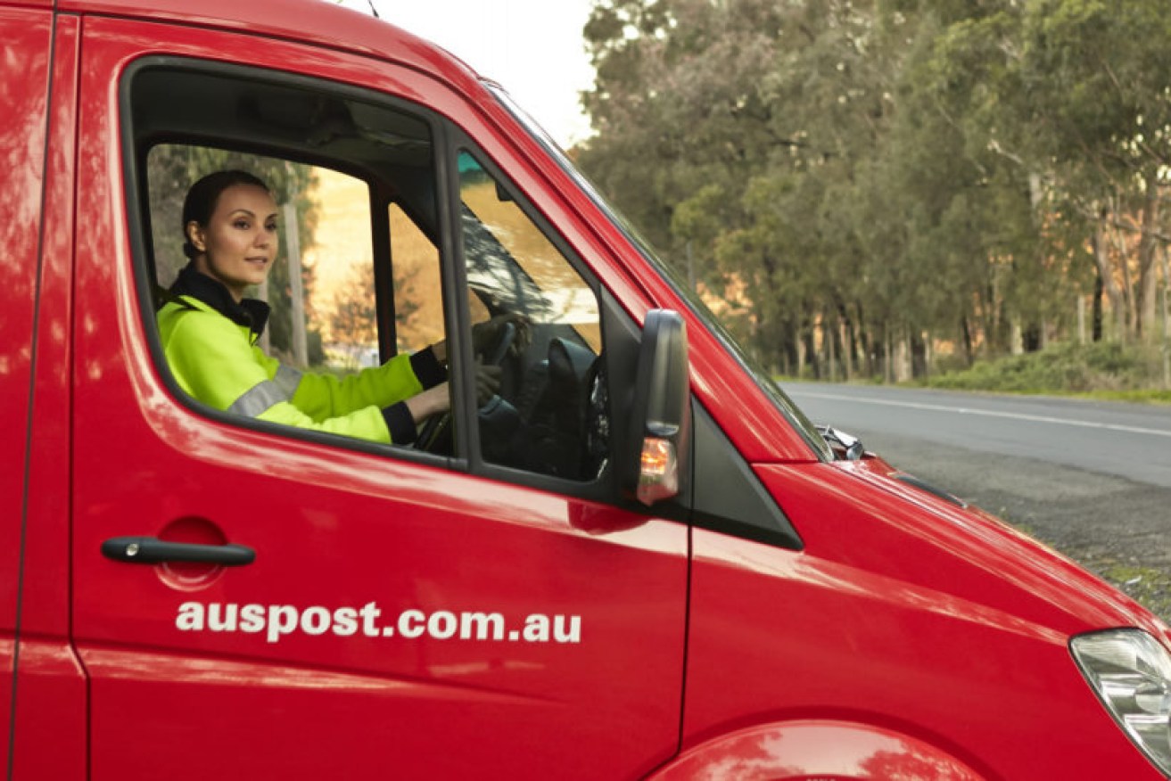 Australia Post has been accused of "hypocrisy", after posties were threatened with disciplinary action over photos.
