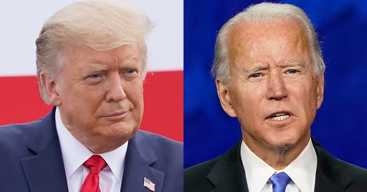Poll shows Joe Biden leads Donald Trump by 12 points