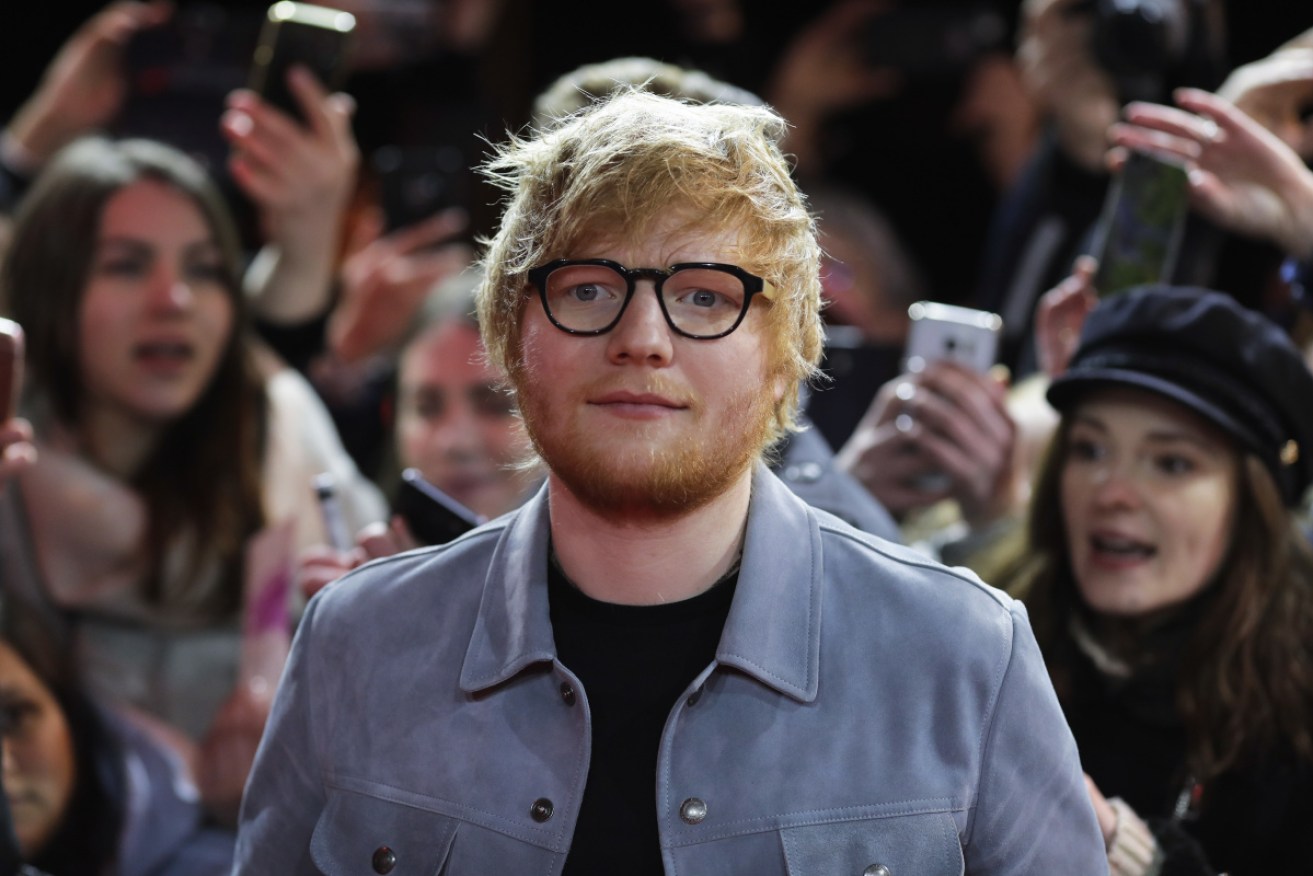 British singer-songwriter Ed Sheeran, in Berlin in 2018, has announced he's a dad. 