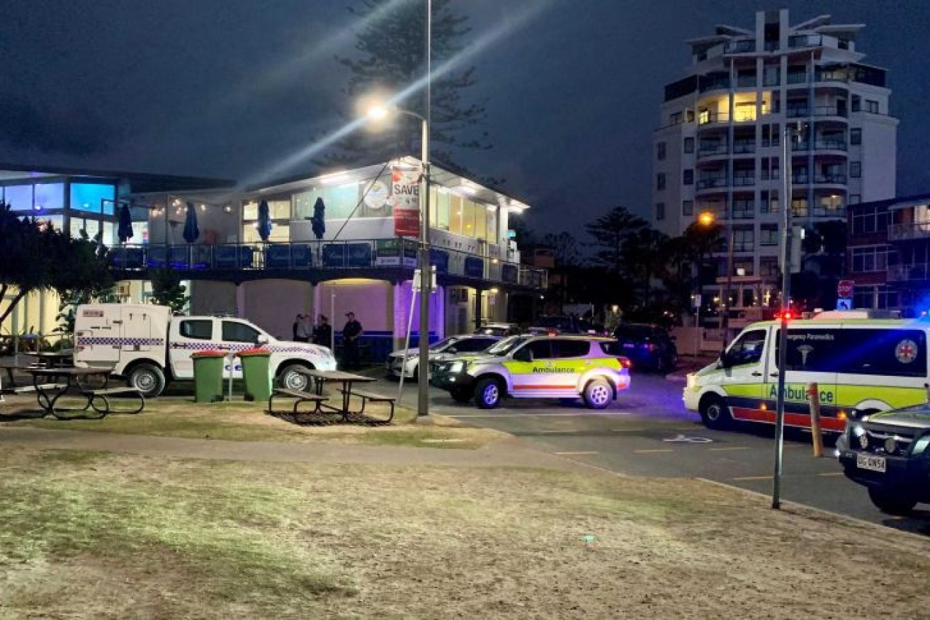 Emergency services were called to Greenmount Beach just after 5pm.