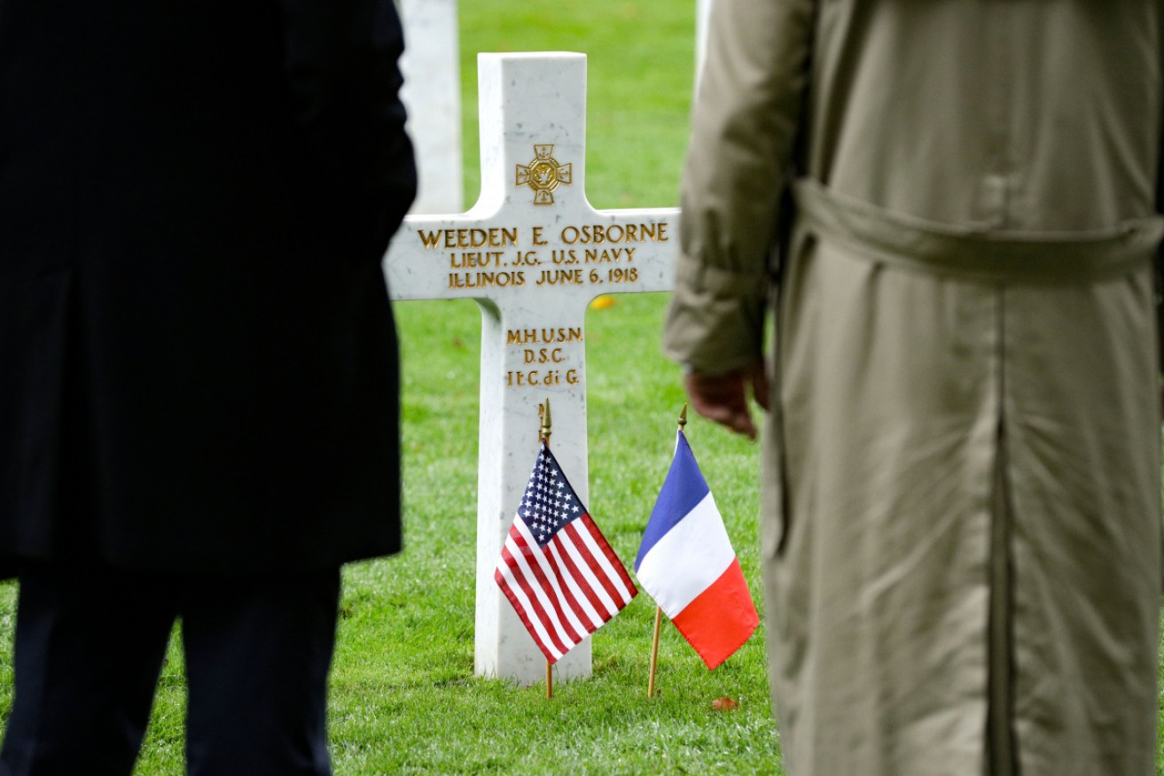 Donald Trump reportedly described American war dead in the Aisne-Marne cemetery as "losers".