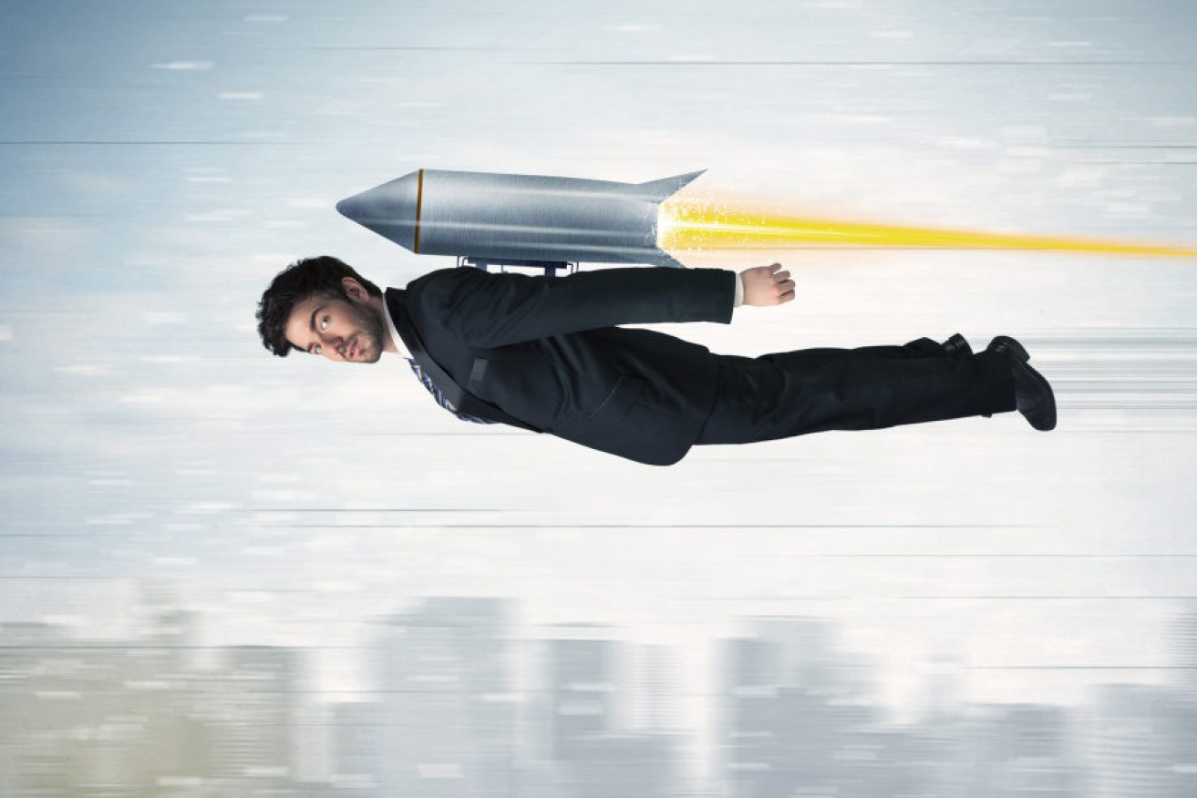 The jetpack wearer remains a mystery to US authorities.