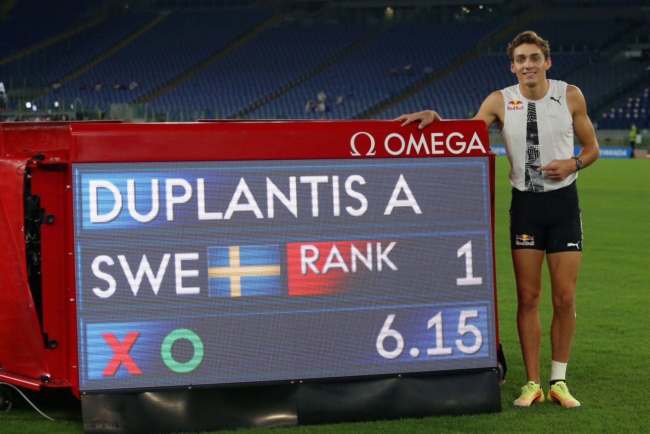 Armand Duplantis has produced the highest-ever outdoor pole vault jump, breaking Sergei Bubka's 26-year-old record.