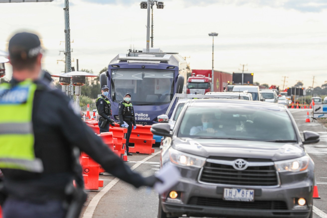 The so-called ring of steel kept Melburnians separated from the rest of Australia at the height of their second wave in 2020.