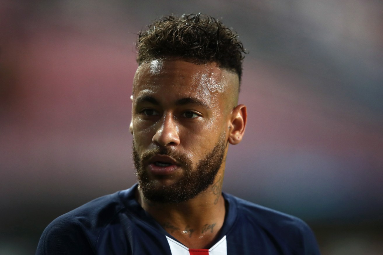 PSG's Neymar is one of three players reported to have tested positive for COVID-19.