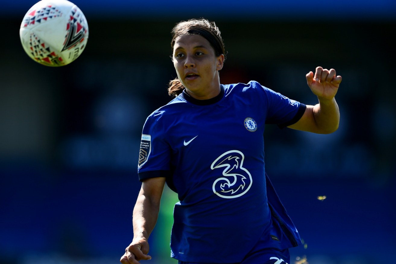 Sam Kerr is the second-highest ranked player on FIFA 21.