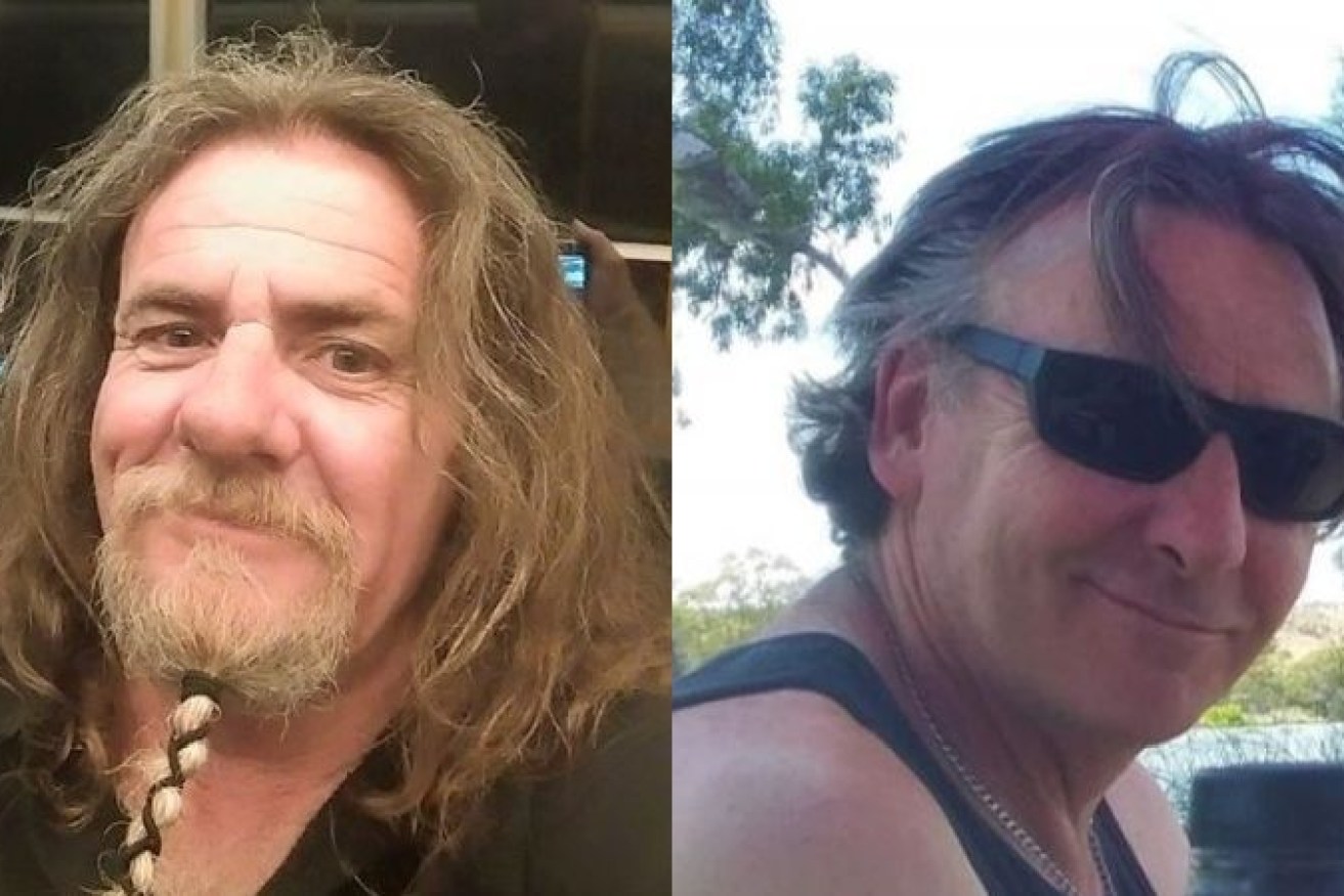 Despite an extensive search, Tony Higgins and Derek Robinson have not been found. 