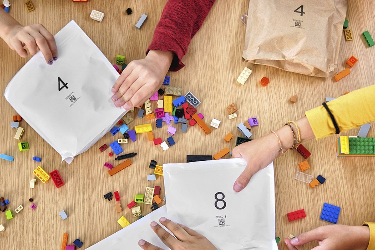Lego says it will use paper bags in its boxed sets instead of plastic. 