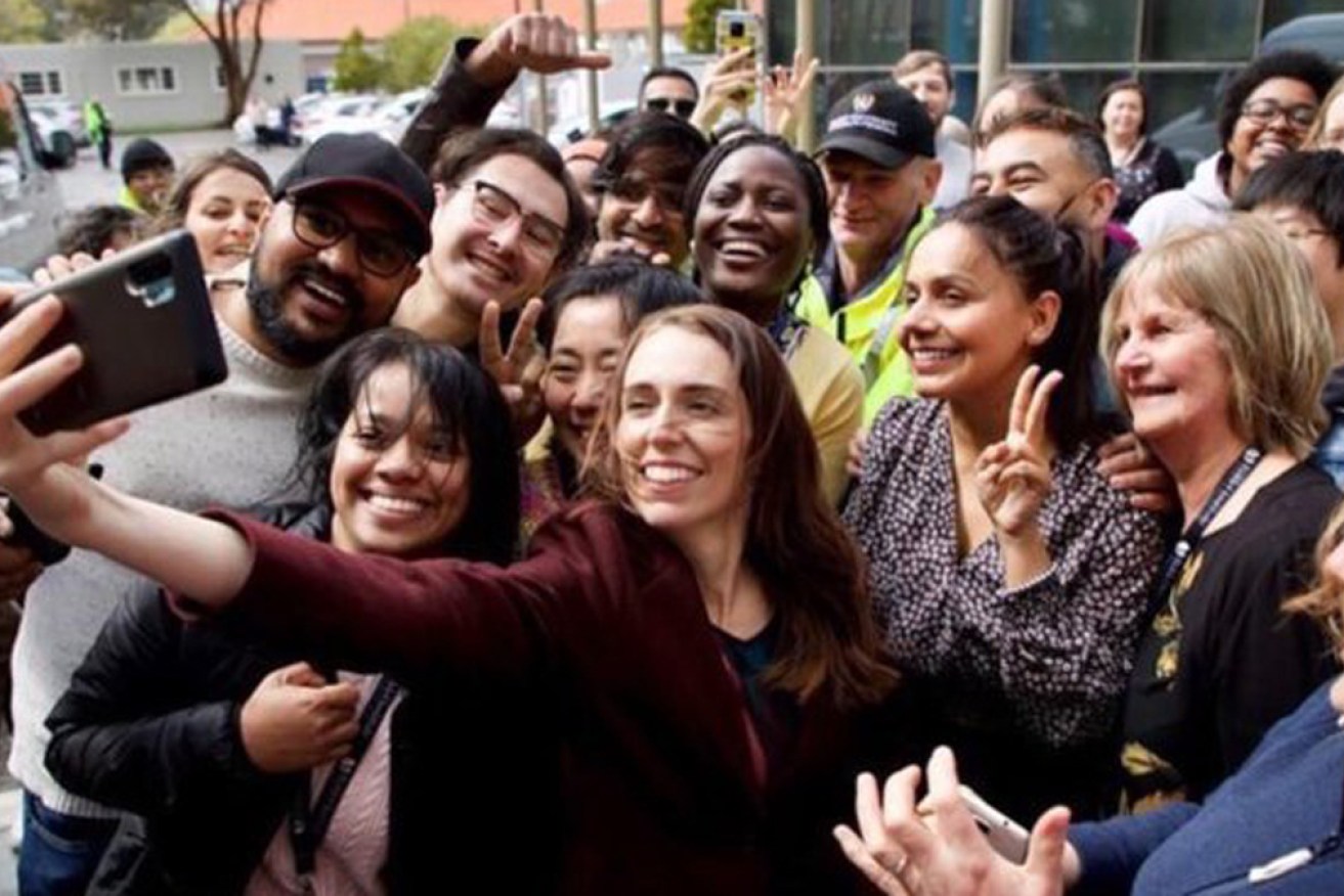 Jacinda Ardern is in hot water after this breach of her own COVID rules on the campaign trail.
