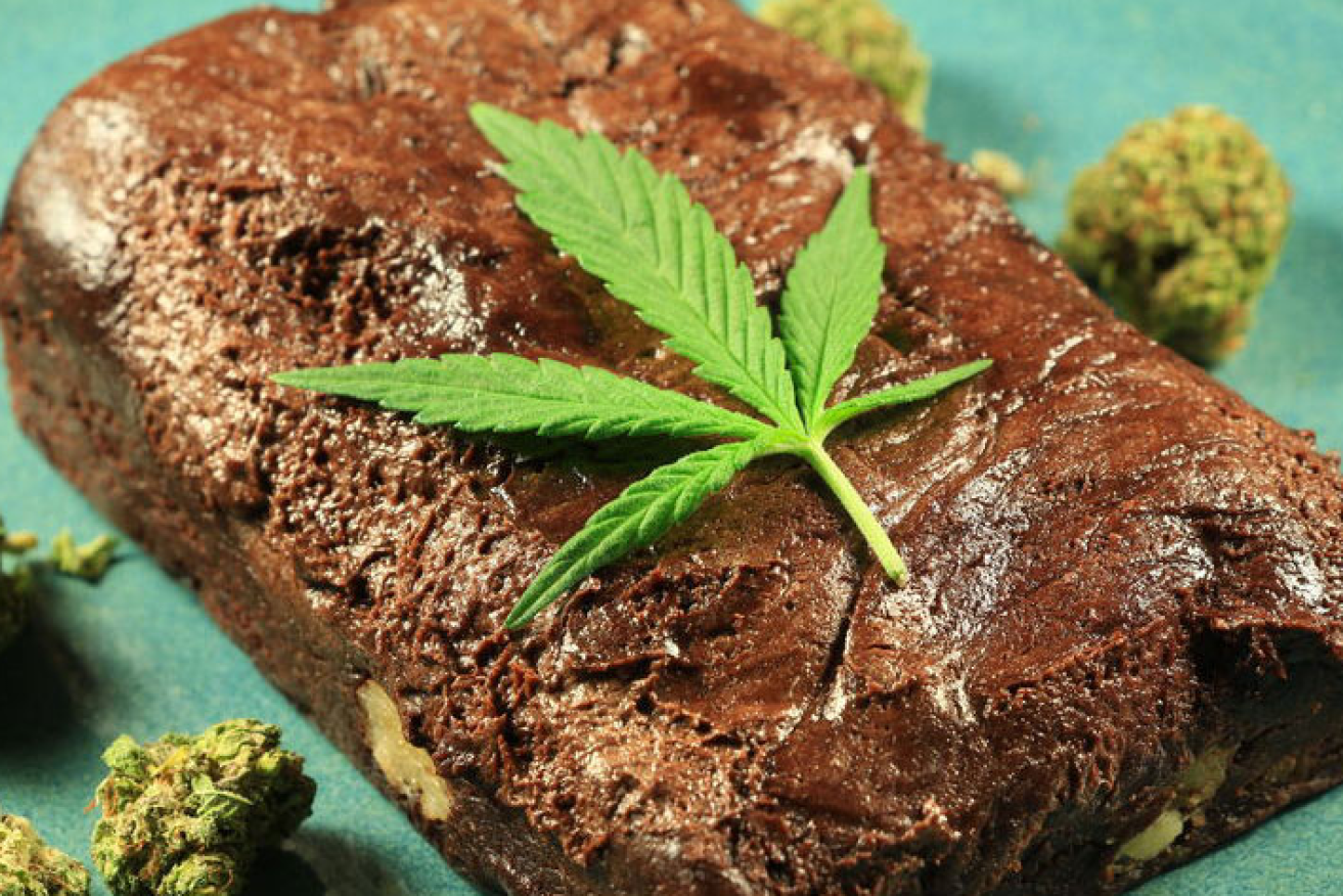 Pot-infused brownies were on offer online, NSW Police charge.